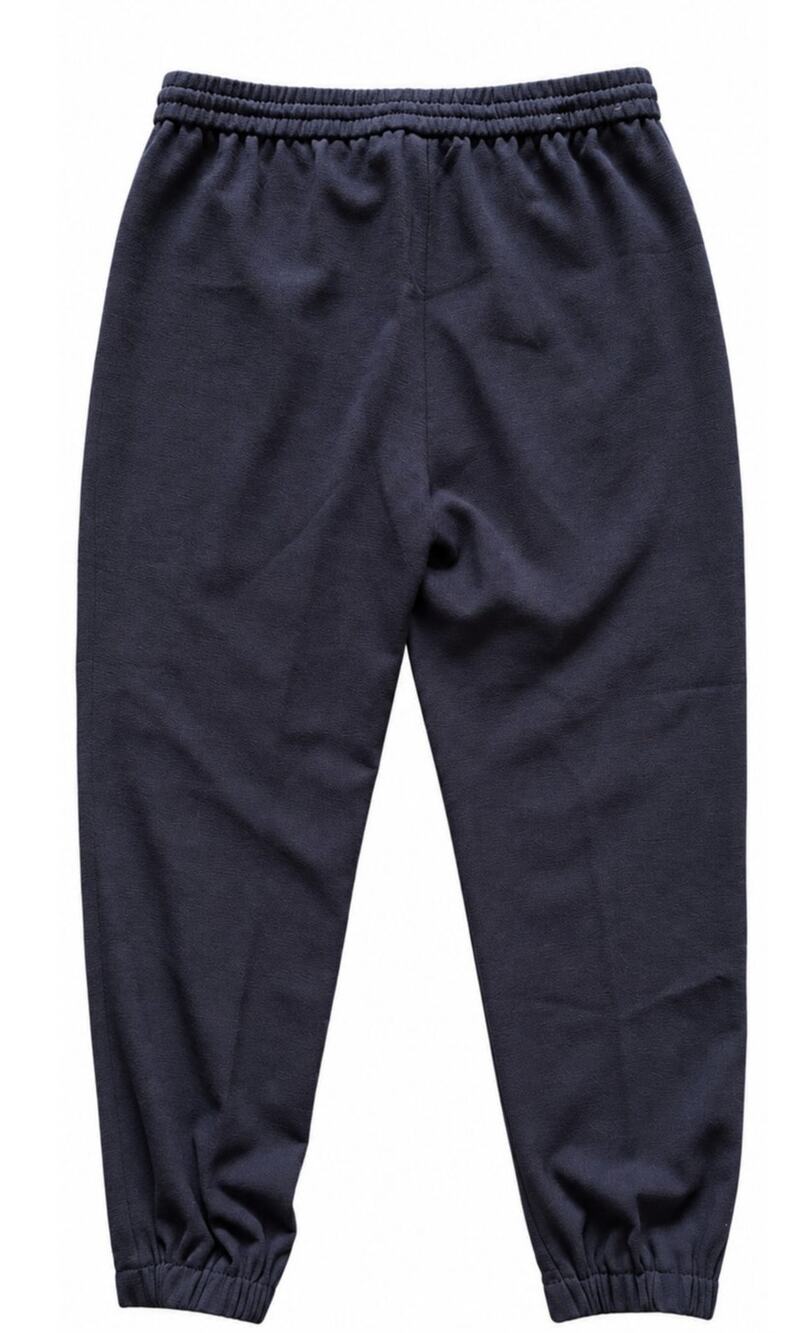 CALVIN KLEIN Women s Navy Blue Jogger Pants Zip Pockets Drawstring Size Small